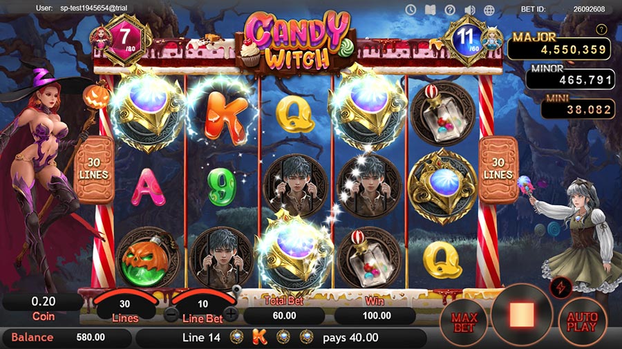 Candy Witch slot